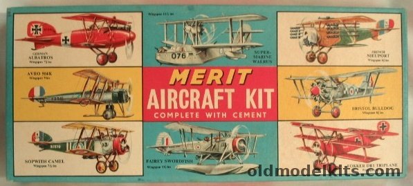 Merit 1/48 Bristol Bulldog plastic model kit